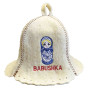 предварительный просмотр Шапка для бани (сауны) Бабушка