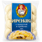 предварительный просмотр Vareniky se zelí a houbami Tchýně 500g