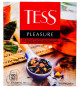 предварительный просмотр Чай черный Шиповник и яблоко 100х1,5г Tess Pleasure