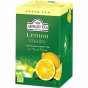 предварительный просмотр Зеленый чай с лимоном 20*2г Ahmad Tea