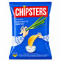 предварительный просмотр Чипсы со вкусом сметаны с зеленью 120 г Chipsters