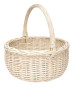предварительный просмотр Velikonoční košíček bílý 18-22 cm