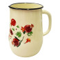 предварительный просмотр Эмалированный кувшин бежевый 2,5Л Гранат