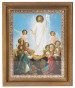 предварительный просмотр Икона Воскресение Христово 11х13см деревянная со стеклом