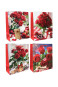 предварительный просмотр Подарочный пакет «Розы и подарок» 23×18 см