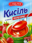 предварительный просмотр Кисель со вкусом клубники 90 г Caramix